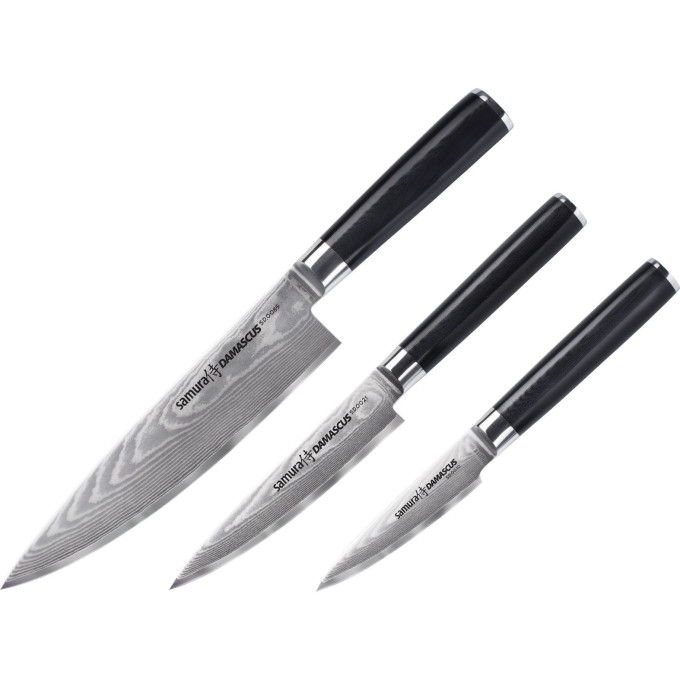 Набор из 3-х ножей SAMURA DAMASCUS SD-0230 SD-0230/K
